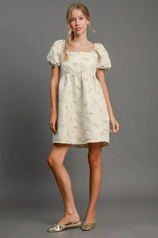 Bree Mini Dress - Cream